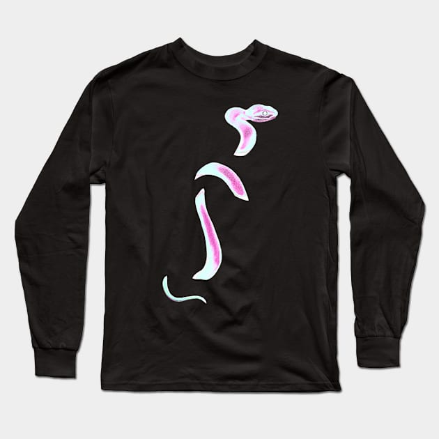 snek 8 Long Sleeve T-Shirt by Art by Lex